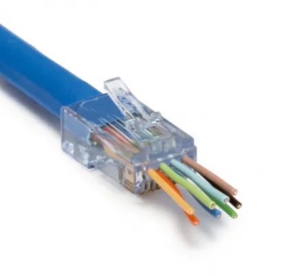 Platinum Tools - 202044J - ezEX44 Cat6 Connector. 100/Jar