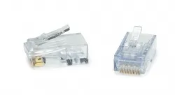 Platinum Tools - 202049J - ezEX38 Cat5E Shielded, RJ45 Internal Grnd. 50/Jar