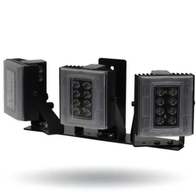 Digital Watchdog - DW-ILWLIPM - High Performance White light Illuminator, High Power Dual Core LEDs, with 374' coverage distance. Interchangeable lens packs to deliver a variety of angles out of the box. Built in web browser interface for easy setup,