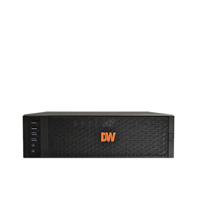 Digital Watchdog - DW-BJAiHDX7116T - Blackjack AI DX7, Windows OS on SSD, Hosting DW Ai Software Deep Learning, 4 DW Spectrum recording licenses and 4 Ai Server licenses pre-installed, 10 analytic streams, 480Mbps throughput, Intel i7, 16GB RAM, 16TB