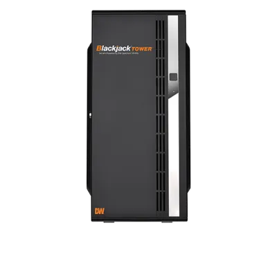 Digital Watchdog - DW-BJAiT100TR - Blackjack Ai Full-size Tower Video Analytics Server, Intel i7, 32GB RAM, Windows OS, 80TB