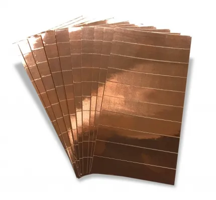 Platinum Tools - 2039 - Copper Foil Strips w/Conductive Adhesive. 100/Bag.