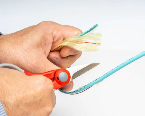 Jonard - TK-350 - Fiber Kit With Kevlar Cutter