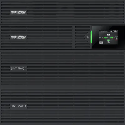 Minuteman - ED8KRT - UPS Online 208-240V 7200W 4U Rack/Tower Ext Run