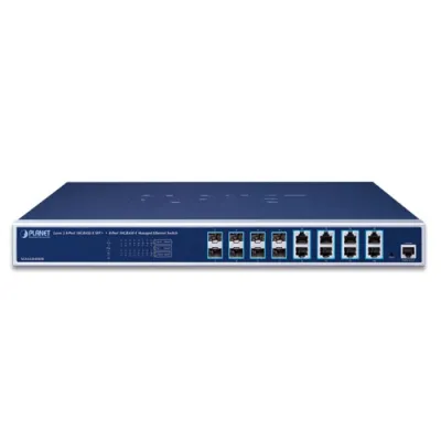 Planet - XGS-6320-8X8TR - Layer 3 8-Port 10GBASE-X SFP+ + 8-Port 10GBASE-T Managed Ethernet Switch