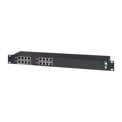 Vigitron - Vi2308A - 8-Port MaxiiCopper™ Ethernet Extender over UTP, af/at/bt 72W PoE, Requires 12VDC @ 3A PS, suggested Vi0014