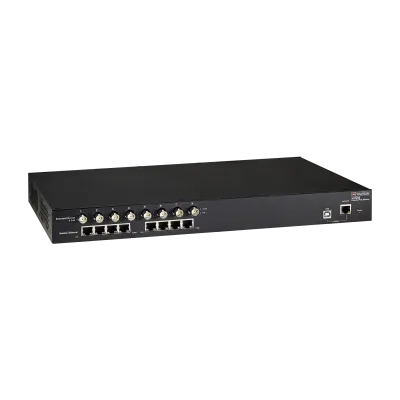 Vigitron - Vi2608 - 8-Port MaxiiPower™ Managed af/at 37W Midspan w/ Coax Extender (300W PS)