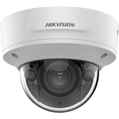 HIKVISION - DS-2CD2783G2-IZS 2.8-12mm Black - 8 MP AcuSense Motorized Varifocal Dome Network Camera