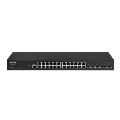 Vigitron - Vi3326 - 26-Port MaxiiNet™ L2+ Network Core Switch, 20 Copper ports, 4 combo ports, 2 Independent Fiber ports 1G