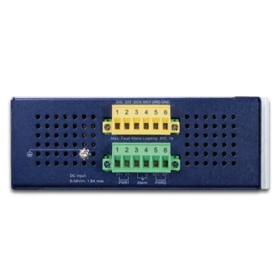 Planet - IVR-300 - Industrial 5-Port 10/100/1000T VPN Security Gateway 2 DI/DO, 1 RS485, Dual DC 9~54V