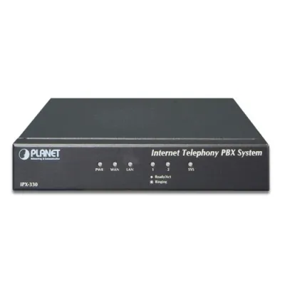 Planet -  IPX-1100 -  100 User Asterisk base Advance IP PBX, IETF SIP/IAX2