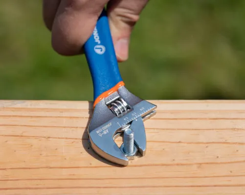 Jonard - AW-8 - Adjustable Wrench 8" with Extra Wide Jaws