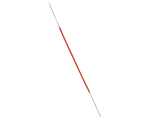 Jonard - 30-R-50-010 - 30 AWG Kynar Wire Pre-Cut, Red, 1" (Pack of 50)