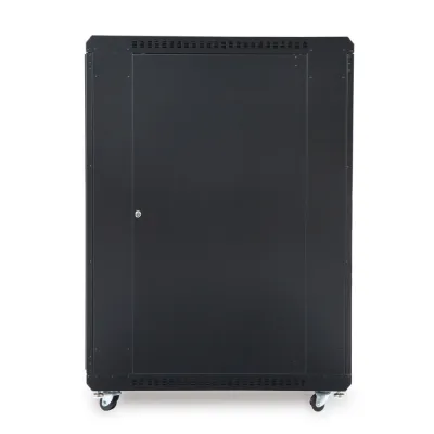 Kendall Howard - 3100-3-001-22 - 22U LINIER® Server Cabinet - Glass/Vented Doors - 36" Depth