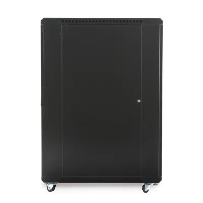 Kendall Howard - 3101-3-001-27 - 27U LINIER® Server Cabinet - Glass/Solid Doors - 36" Depth