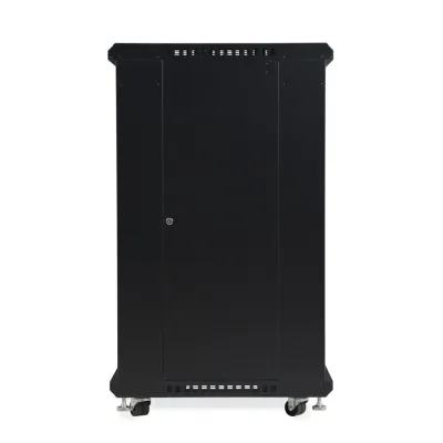Kendall Howard - 3101-3-024-22 - 22U LINIER® Server Cabinet - Glass/Solid Doors - 24" Depth