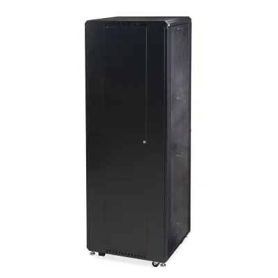 Kendall Howard - 3101-3-024-42 - 42U LINIER® Server Cabinet - Glass/Solid Doors - 24" Depth