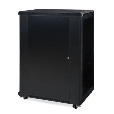 Kendall Howard - 3107-3-001-27 - 27U LINIER® Server Cabinet - Vented/Vented Doors - 36" Depth
