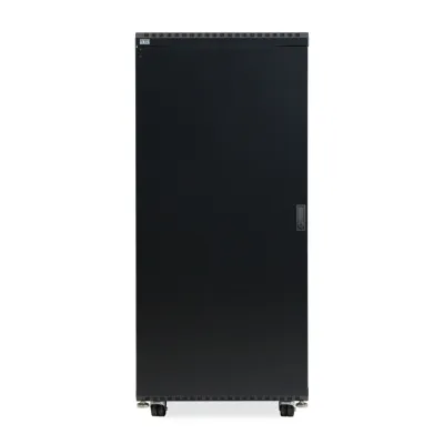Kendall Howard - 3108-3-001-27 - 27U LINIER® Server Cabinet - Solid/Solid Doors - 36" Depth