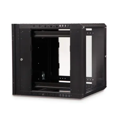 Kendall Howard - 3130-3-001-12 - 12U LINIER® Swing-Out Wall Mount Cabinet - Glass Door