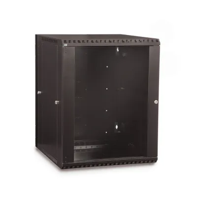 Kendall Howard - 3130-3-001-15 - 15U LINIER® Swing-Out Wall Mount Cabinet - Glass Door