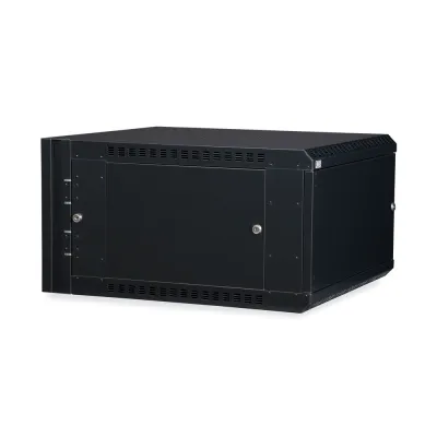 Kendall Howard - 3131-3-001-06 - 6U LINIER® Swing-Out Wall Mount Cabinet - Solid Door