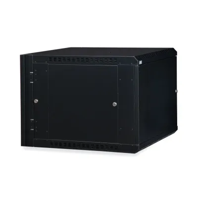 Kendall Howard - 3131-3-001-09 - 9U LINIER® Swing-Out Wall Mount Cabinet - Solid Door