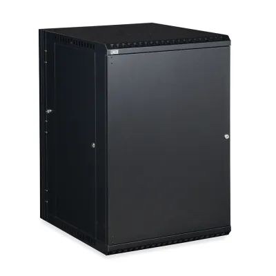 Kendall Howard - 3131-3-001-18 - 18U LINIER® Swing-Out Wall Mount Cabinet - Solid Door