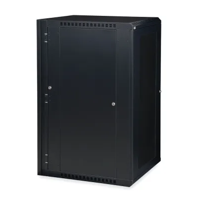 Kendall Howard - 3132-3-001-22 - 22U LINIER® Swing-Out Wall Mount Cabinet - Vented Door