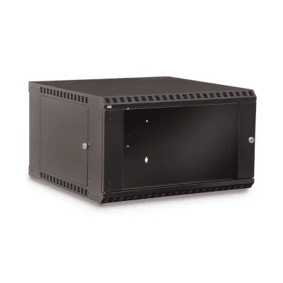 Kendall Howard - 3140-3-001-06 - 6U LINIER® Fixed Wall Mount Cabinet - Glass Door
