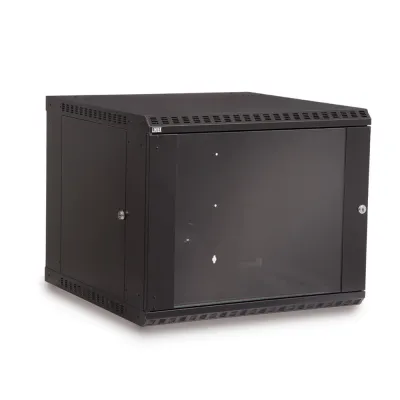 Kendall Howard - 3140-3-001-09 - 9U LINIER® Fixed Wall Mount Cabinet - Glass Door