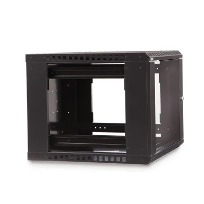 Kendall Howard - 3140-3-001-09 - 9U LINIER® Fixed Wall Mount Cabinet - Glass Door