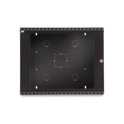 Kendall Howard - 3140-3-001-09 - 9U LINIER® Fixed Wall Mount Cabinet - Glass Door