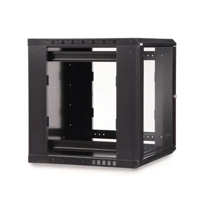 Kendall Howard - 3140-3-001-12 - 12U LINIER® Fixed Wall Mount Cabinet - Glass Door