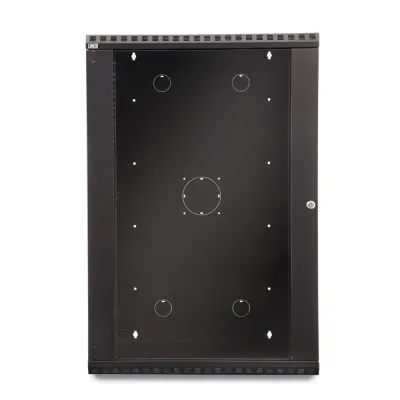 Kendall Howard - 3140-3-001-18 - 18U LINIER® Fixed Wall Mount Cabinet - Glass Door