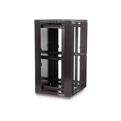 Kendall Howard - 3140-3-001-22 - 22U LINIER® Fixed Wall Mount Cabinet - Glass Door