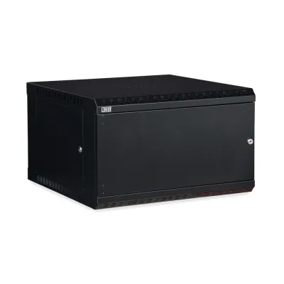 Kendall Howard - 3141-3-001-06 - 6U LINIER® Fixed Wall Mount Cabinet - Solid Door