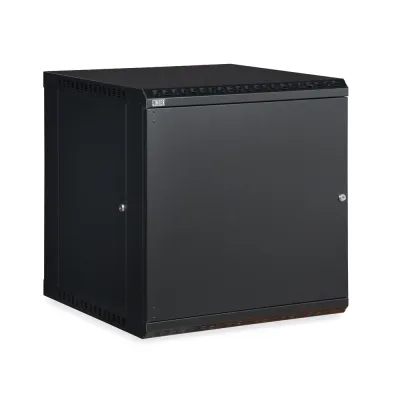 Kendall Howard - 3141-3-001-12 - 12U LINIER® Fixed Wall Mount Cabinet - Solid Door