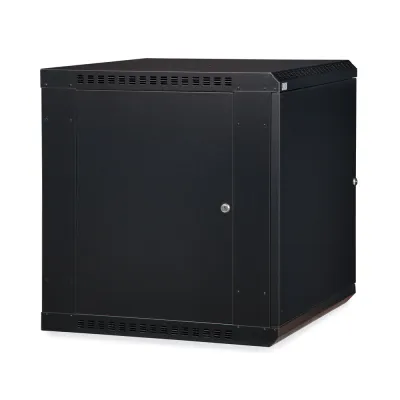 Kendall Howard - 3141-3-001-12 - 12U LINIER® Fixed Wall Mount Cabinet - Solid Door