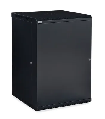 Kendall Howard - 3141-3-001-18 - 18U LINIER® Fixed Wall Mount Cabinet - Solid Door
