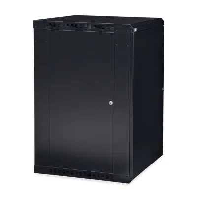 Kendall Howard - 3141-3-001-18 - 18U LINIER® Fixed Wall Mount Cabinet - Solid Door