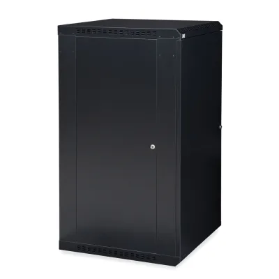 Kendall Howard - 3141-3-001-22 - 22U LINIER® Fixed Wall Mount Cabinet - Solid Door