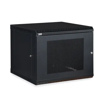 Kendall Howard - 3142-3-001-09 - 9U LINIER® Fixed Wall Mount Cabinet - Vented Door