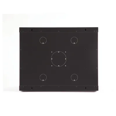 Kendall Howard - 3142-3-001-09 - 9U LINIER® Fixed Wall Mount Cabinet - Vented Door