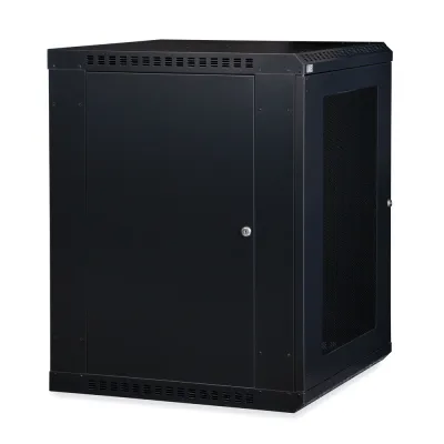 Kendall Howard - 3142-3-001-15 - 15U LINIER® Fixed Wall Mount Cabinet - Vented Door