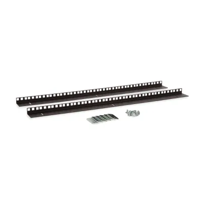 Kendall Howard - 3150-3-001-15 - 15U LINIER® Wall Mount Vertical Rail Kit - Cage Nut