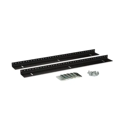 Kendall Howard - 3150-3-002-12 - 12U LINIER® Wall Mount Vertical Rail Kit - 10-32 Tapped