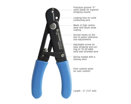 Jonard - WS-5 - Wire Stripper & Cutter 10-30 Awg