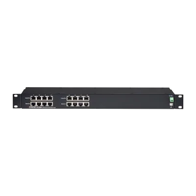 Vigitron - Vi2308A - 8-Port MaxiiCopper™ Ethernet Extender over UTP, af/at/bt 72W PoE, Requires 12VDC @ 3A PS, suggested Vi0014