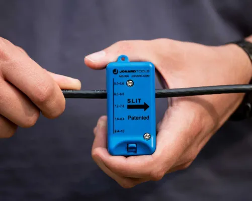 Jonard - TK-108 - Fiber Optic Mid Span Slit & Ring Tool Kit (1.2 mm-18.2 mm)